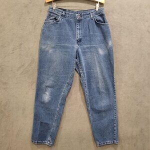 Vintage Gitano Jeans Women's High-Waisted Blue Denim Size 18 Large Front Pockets